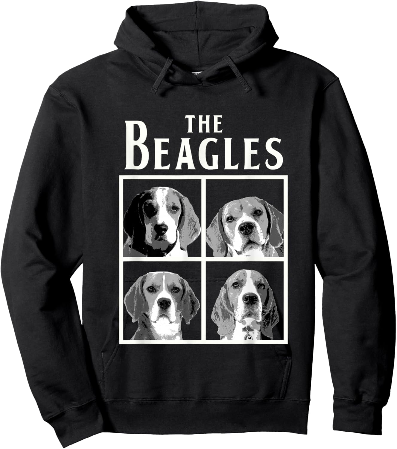 The Beagles Dog T Shirt Funny Beagle Dog Owner Gift Hoodie - Hoodie | Black