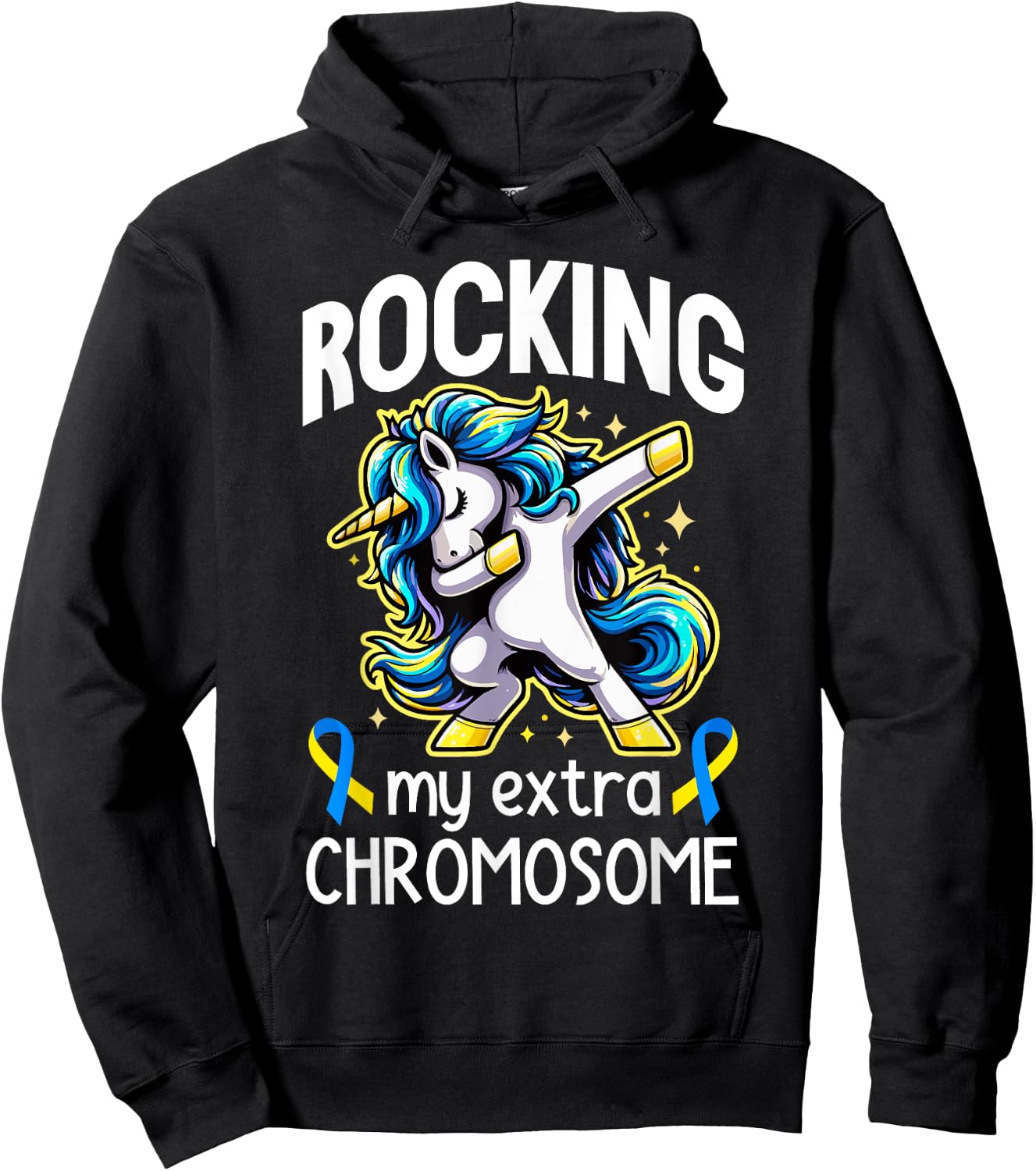 Down Syndrome Awareness Day Down Syndrome Daughter Sister Hoodie - Hoodie | Black