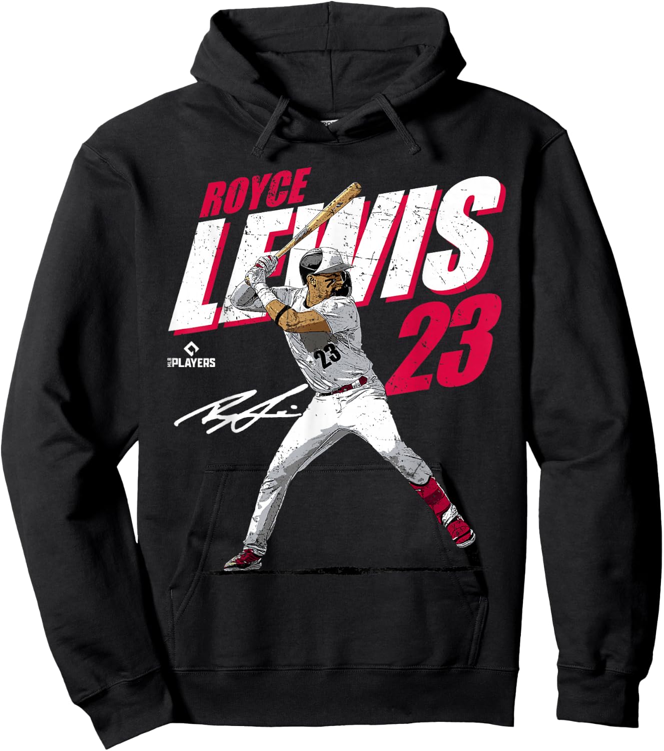 Royce Lewis | Minnesota Baseball Players | MLBRLS3001 Hoodie - Hoodie | Black