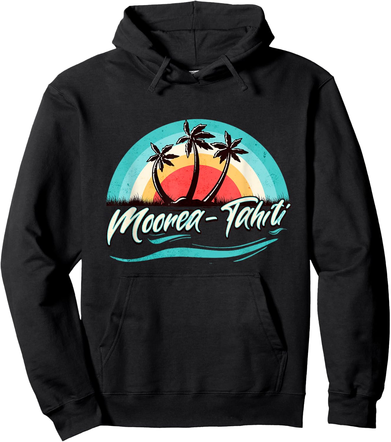 French Polynesia Moorea Tahiti Hoodie - Hoodie | Black
