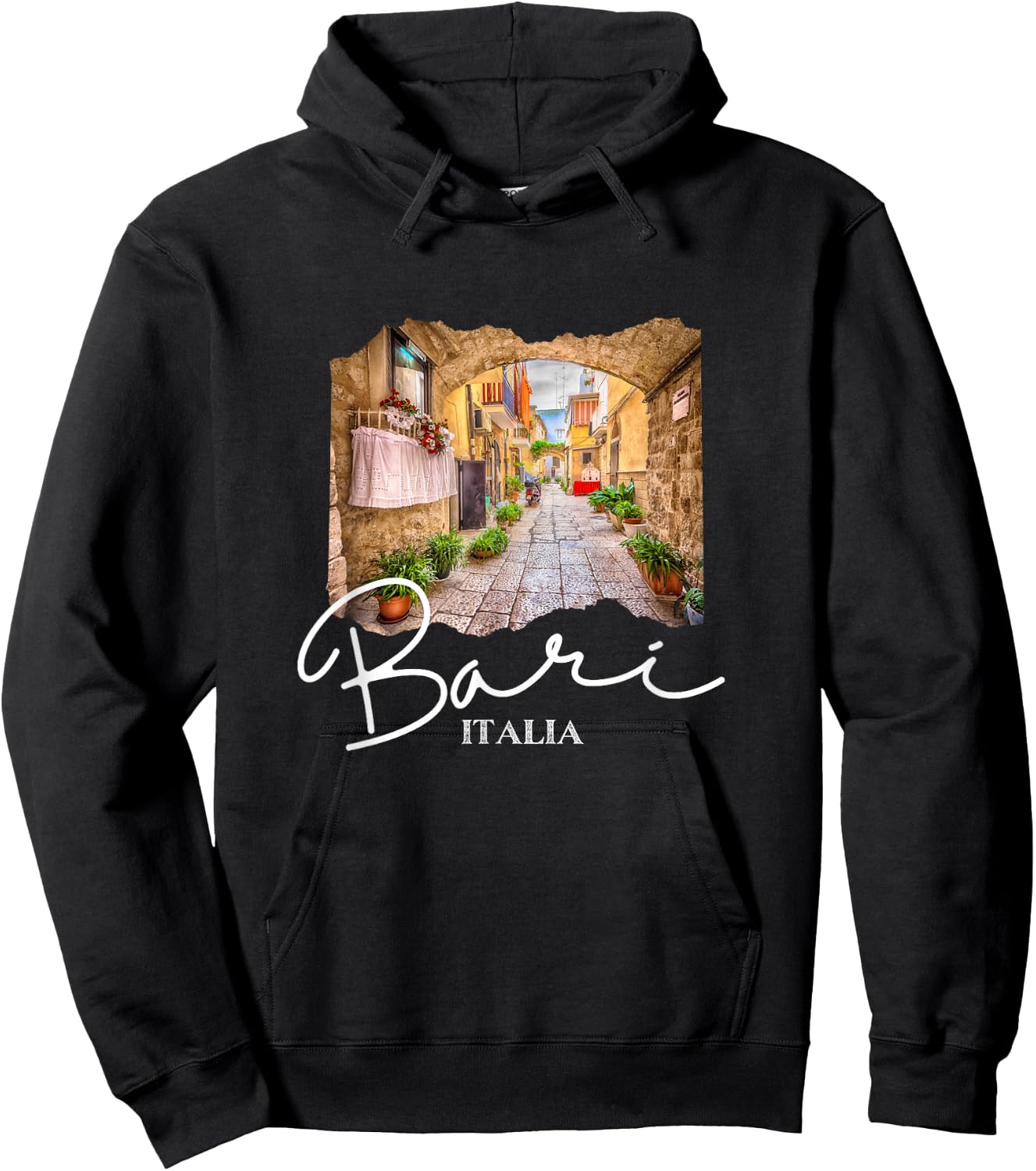 Italy Bari Souvenir / Bari Italy Hoodie - Hoodie | Black