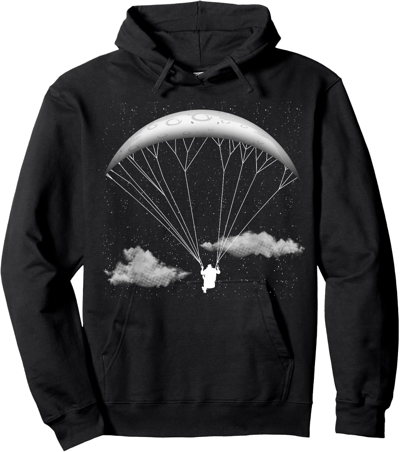 Funny Paragliding Design Women Skydiving Paraglider Hoodie - Hoodie | Black