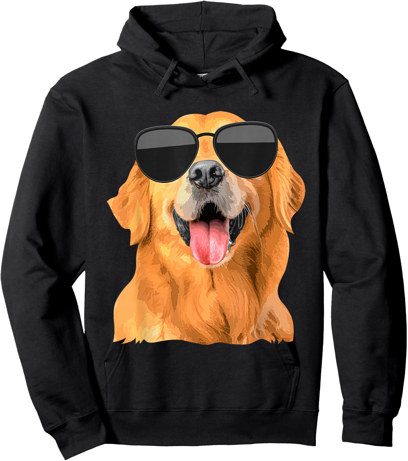 Golden Retriever Design Women Golden Retriever Lover Hoodie - Hoodie | Black
