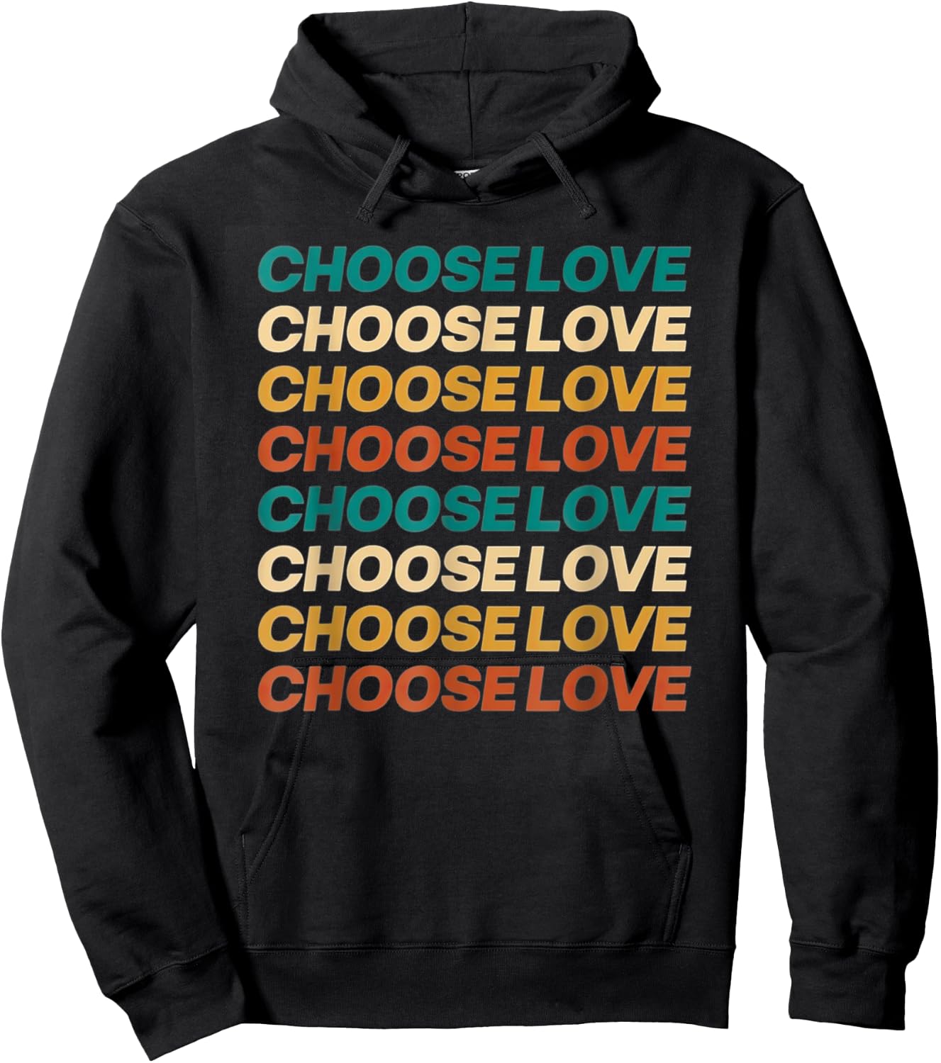 Choose Love - Bills Choose Love - Inspirational Hoodie - Hoodie | Black