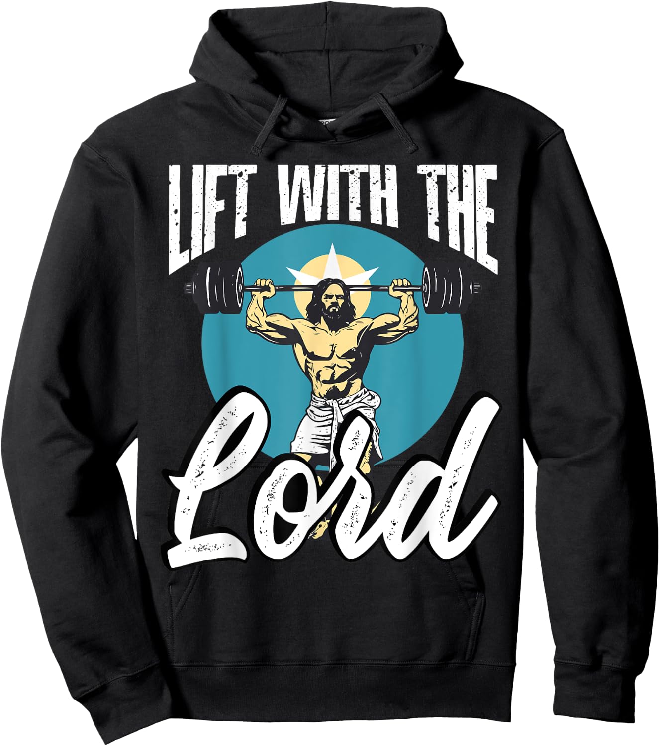Gym Instructor Christian Beliefs Bodybuilding Jesus Christ Hoodie - Hoodie | Black
