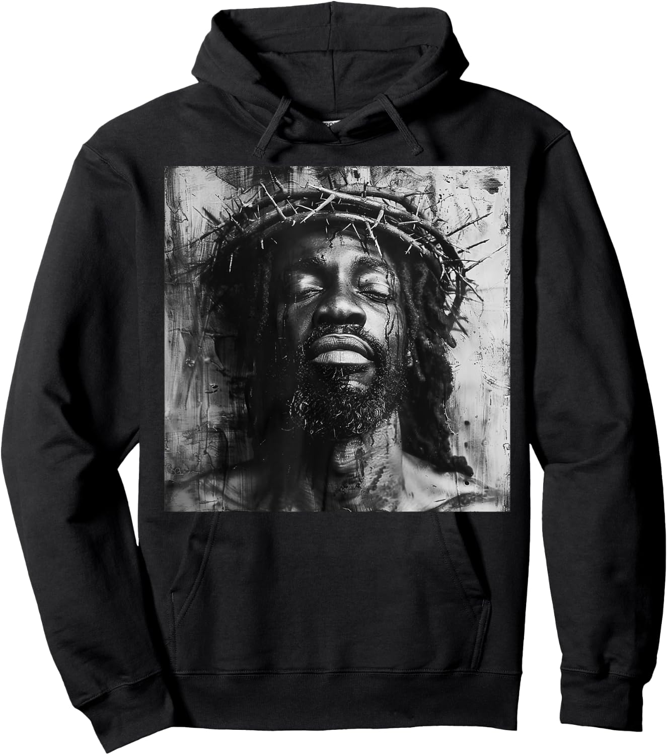 Black Jesus, Christianity, Church, Christ, Jesus Hoodie - Hoodie | Black