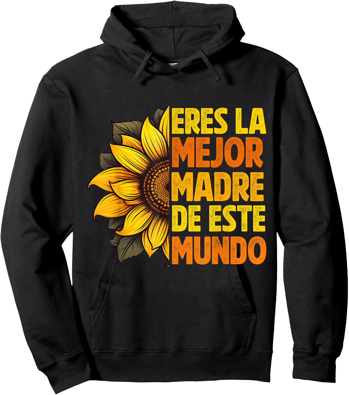 Regalos Para Mama Dia De Las Madre Espanol Camiseta Abuela Hoodie - Hoodie | Black