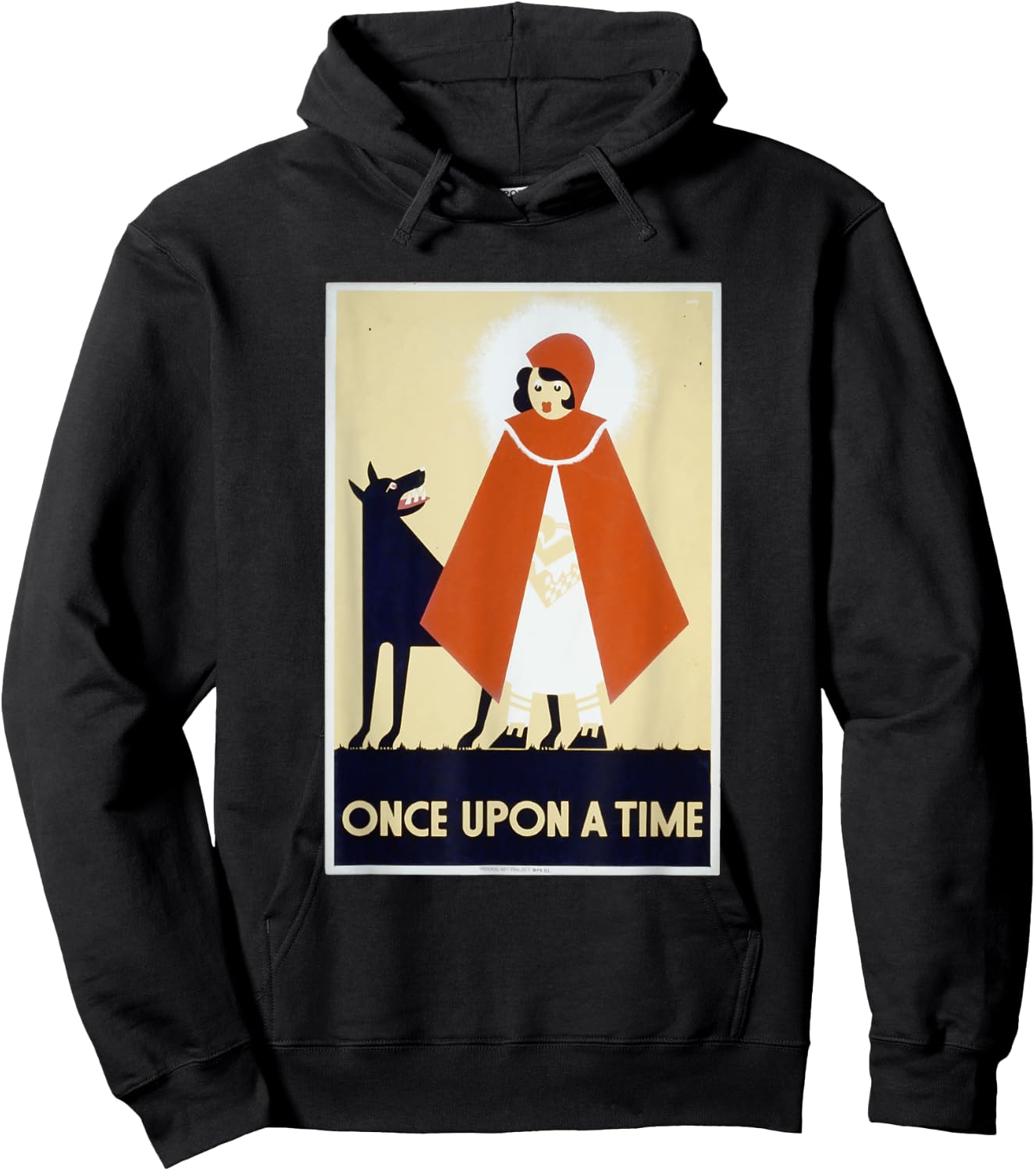 Once Upon A Time Fairy Tale Vintage Story American Shirt Hoodie - Hoodie | Black