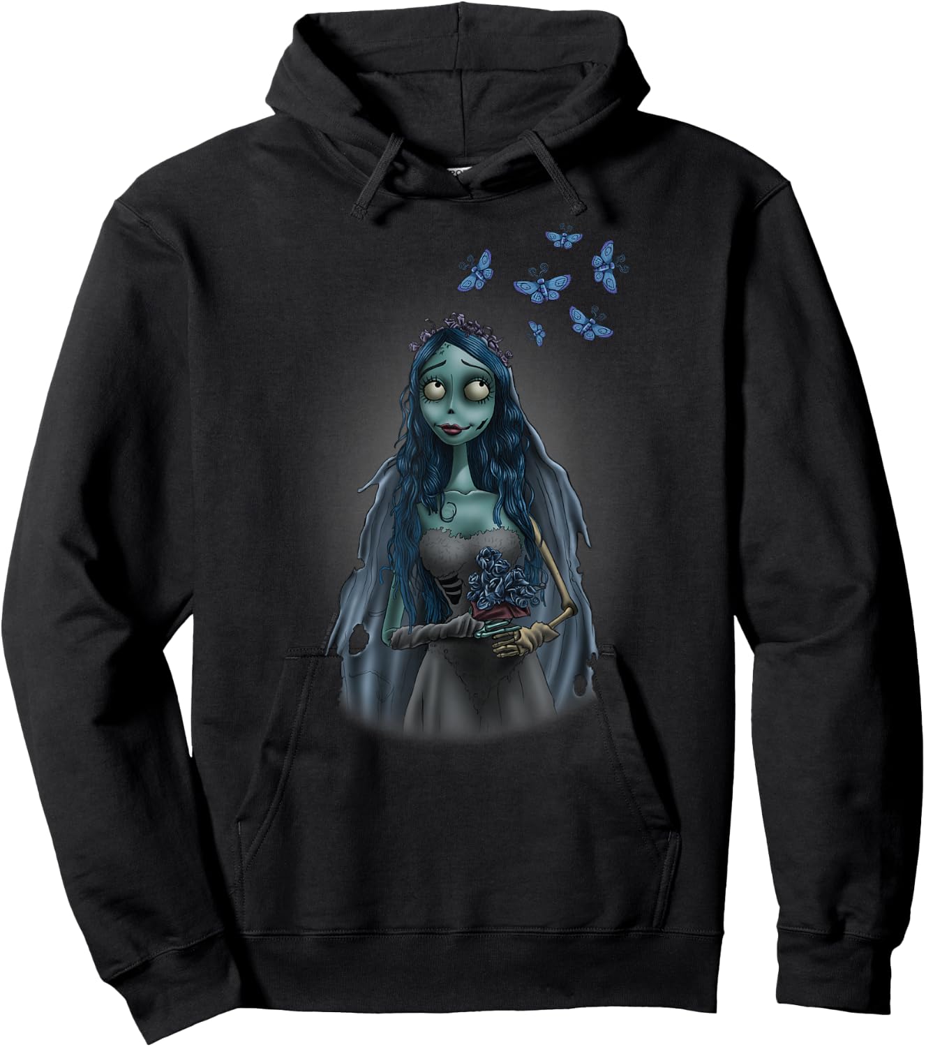 Corpse Bride - Butterflies Hoodie - Hoodie | Black