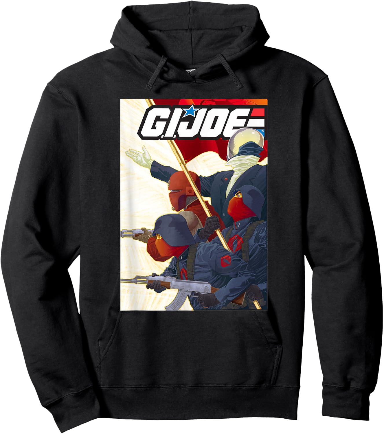 G.I. Joe A Real American Hero Cobra Command Troops Poster Hoodie - Hoodie | Black