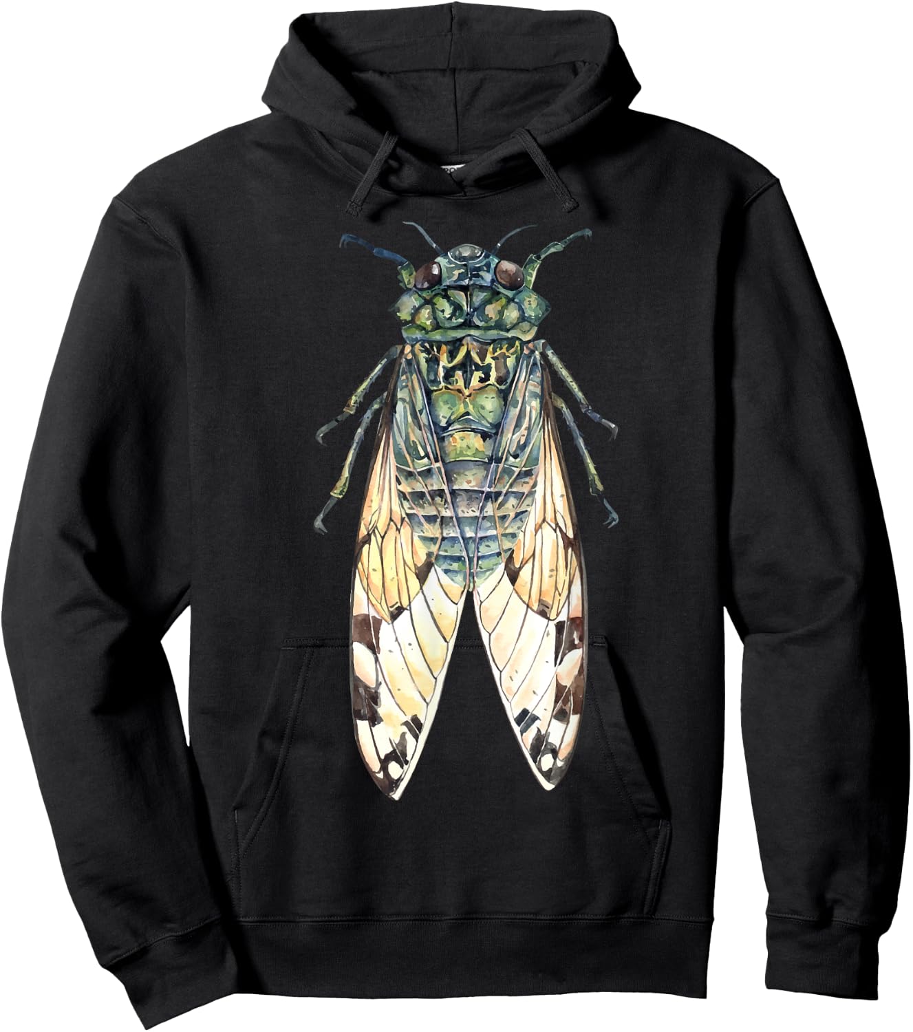 CICADA Insect Great Eastern Brood X USA 2024 Magicicada Hoodie - Hoodie | Black