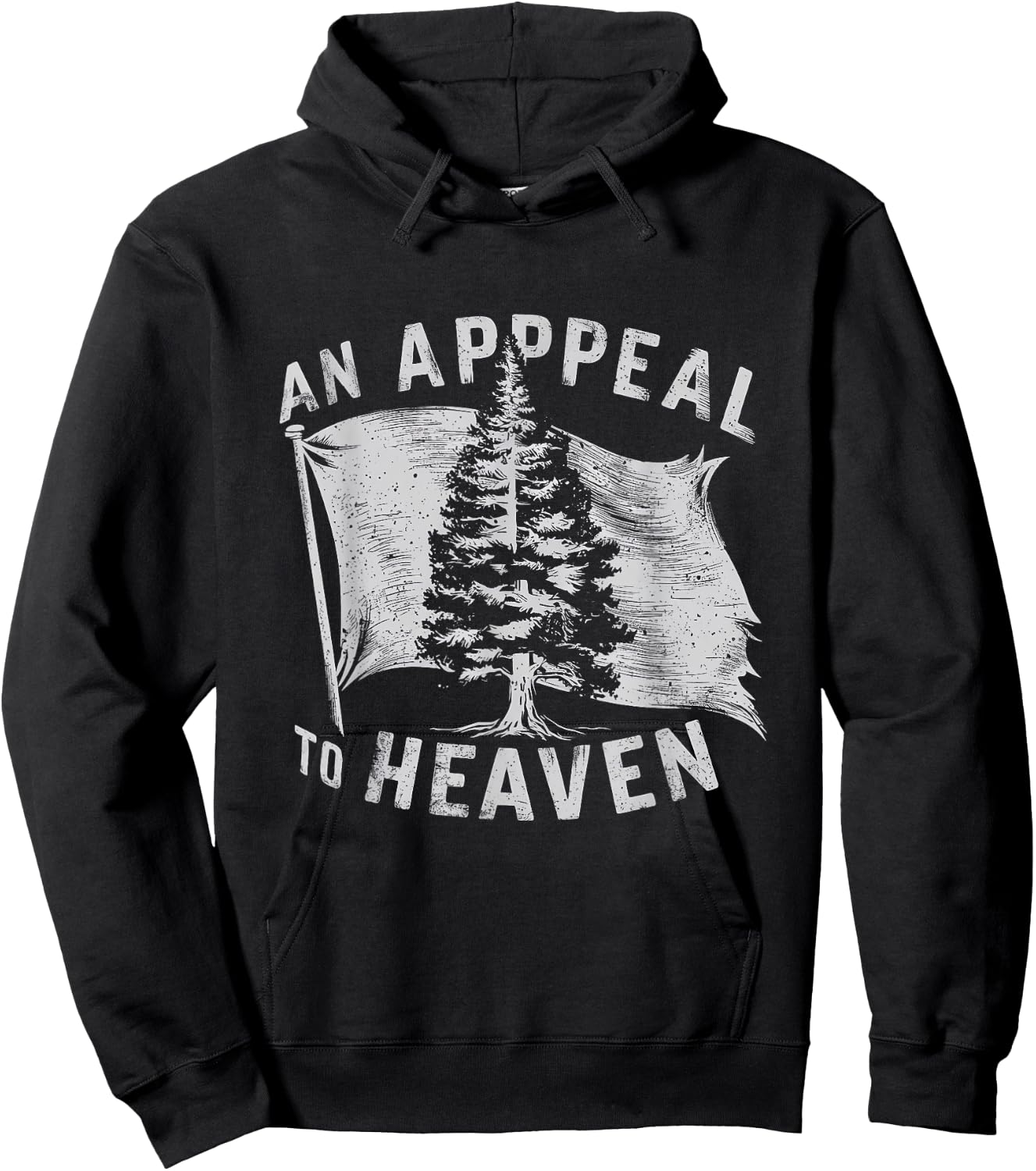 4th of July An Appeal To Heaven Flag Pine Tree Flag Women Men Hoodie - Hoodie | Black