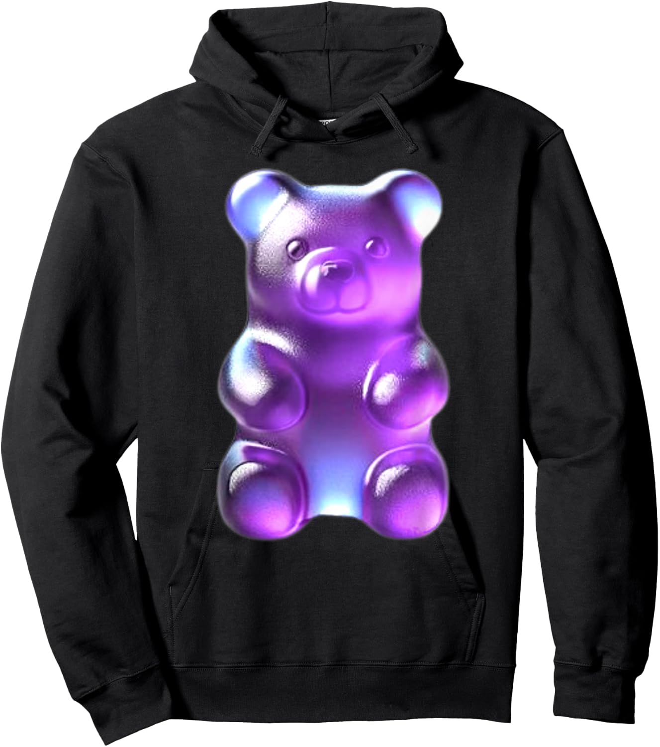 Purple Gummy Bear Hoodie - Hoodie | Black
