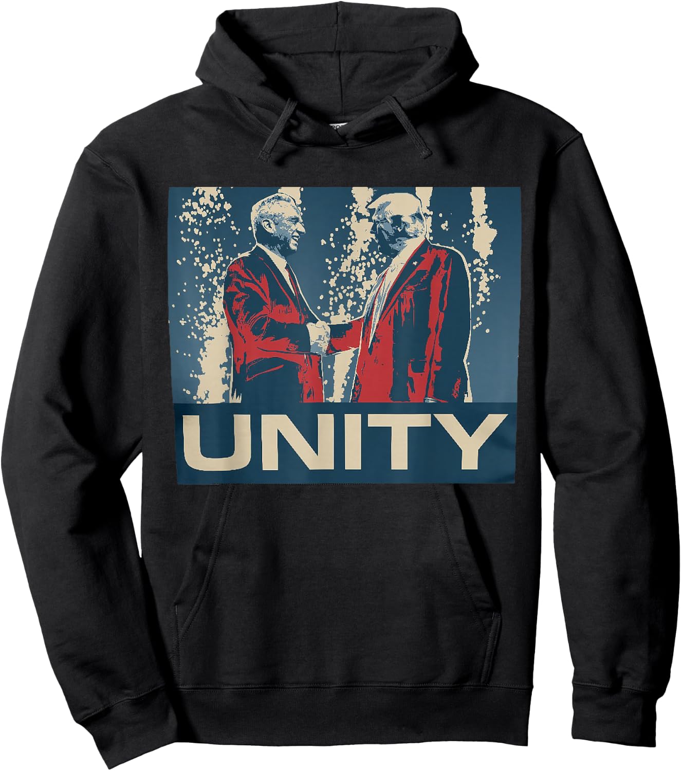 Vintage Retro Robert Kennedy Jr. RFK JR For Trump Unity 2024 Hoodie - Hoodie | Black