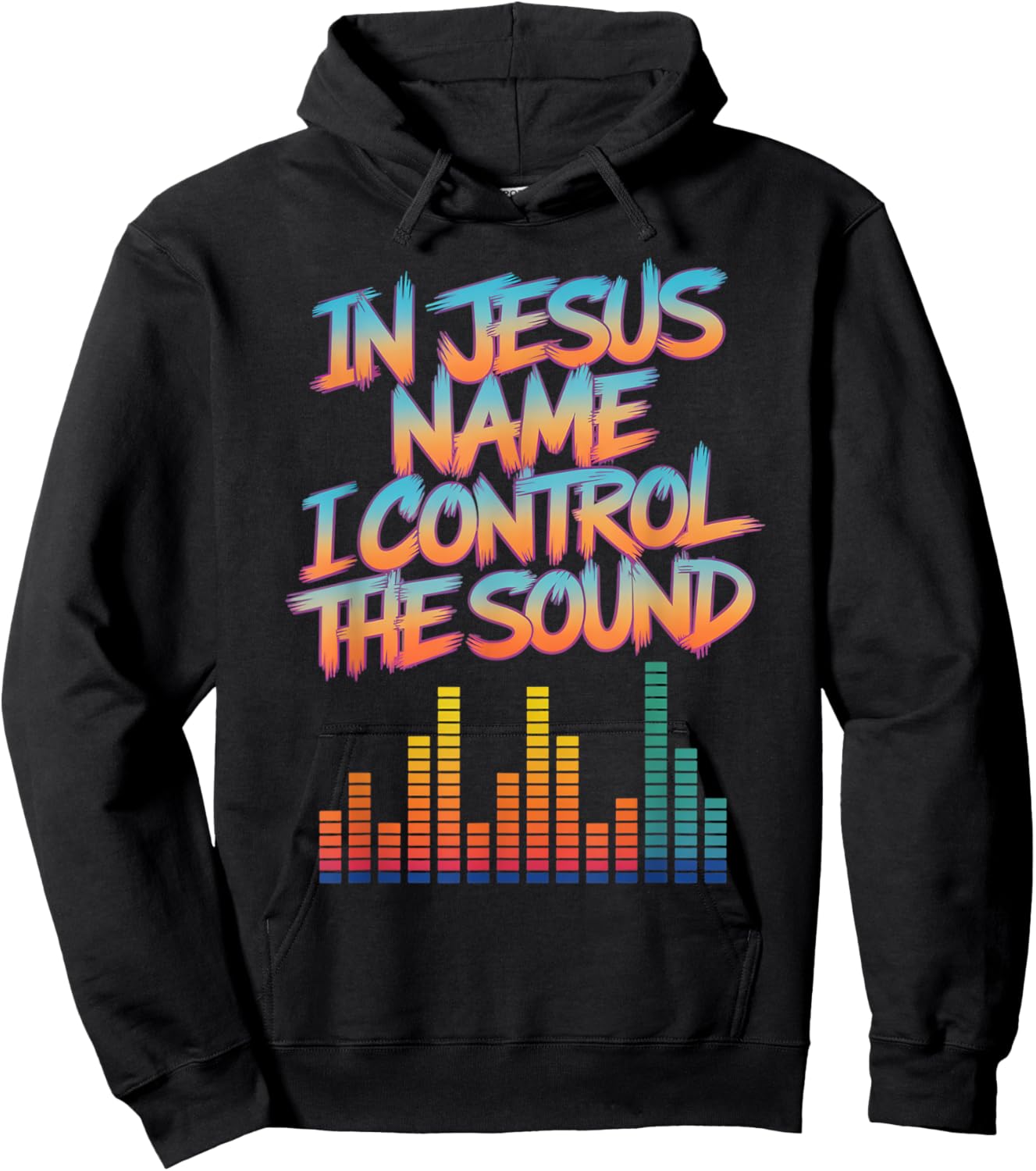 I Control Sound Recording Technician Church Sound Engineer Hoodie - Hoodie | Black