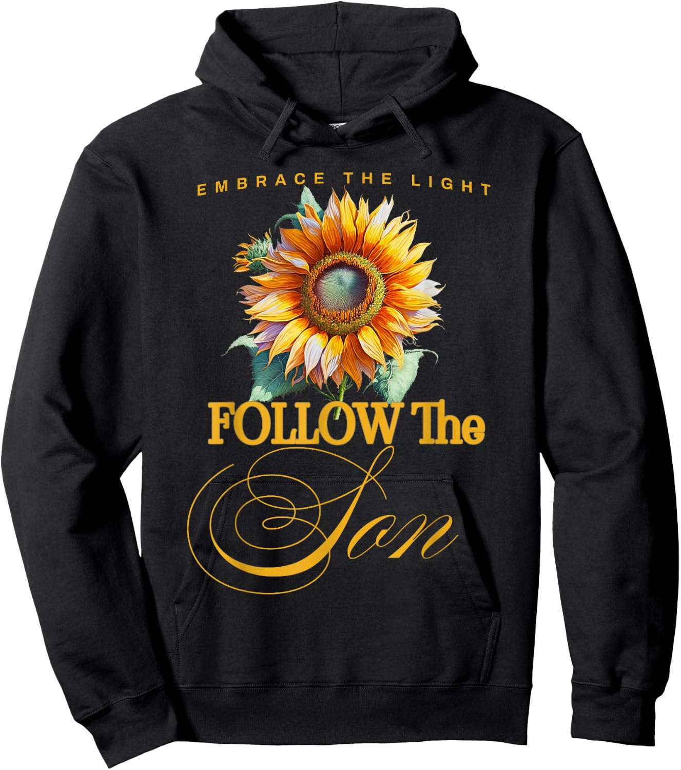 Embrace the Light Follow the Son Hoodie - Hoodie | Black