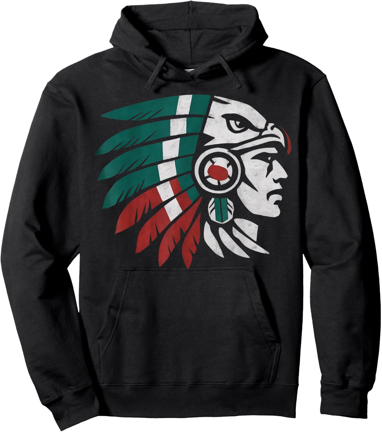 Aztec Warrior Mayan Indigenous Mexican Aztec Jaguar Hoodie - Hoodie | Black