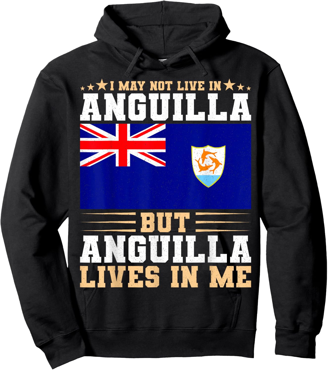 Anguilla Hoodie - Hoodie | Black
