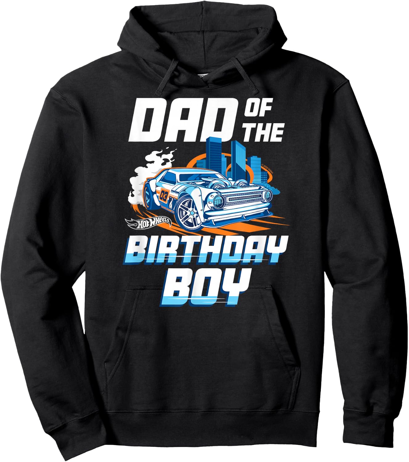 Hot Wheels - Dad Of The Birthday Boy Hoodie - Hoodie | Black