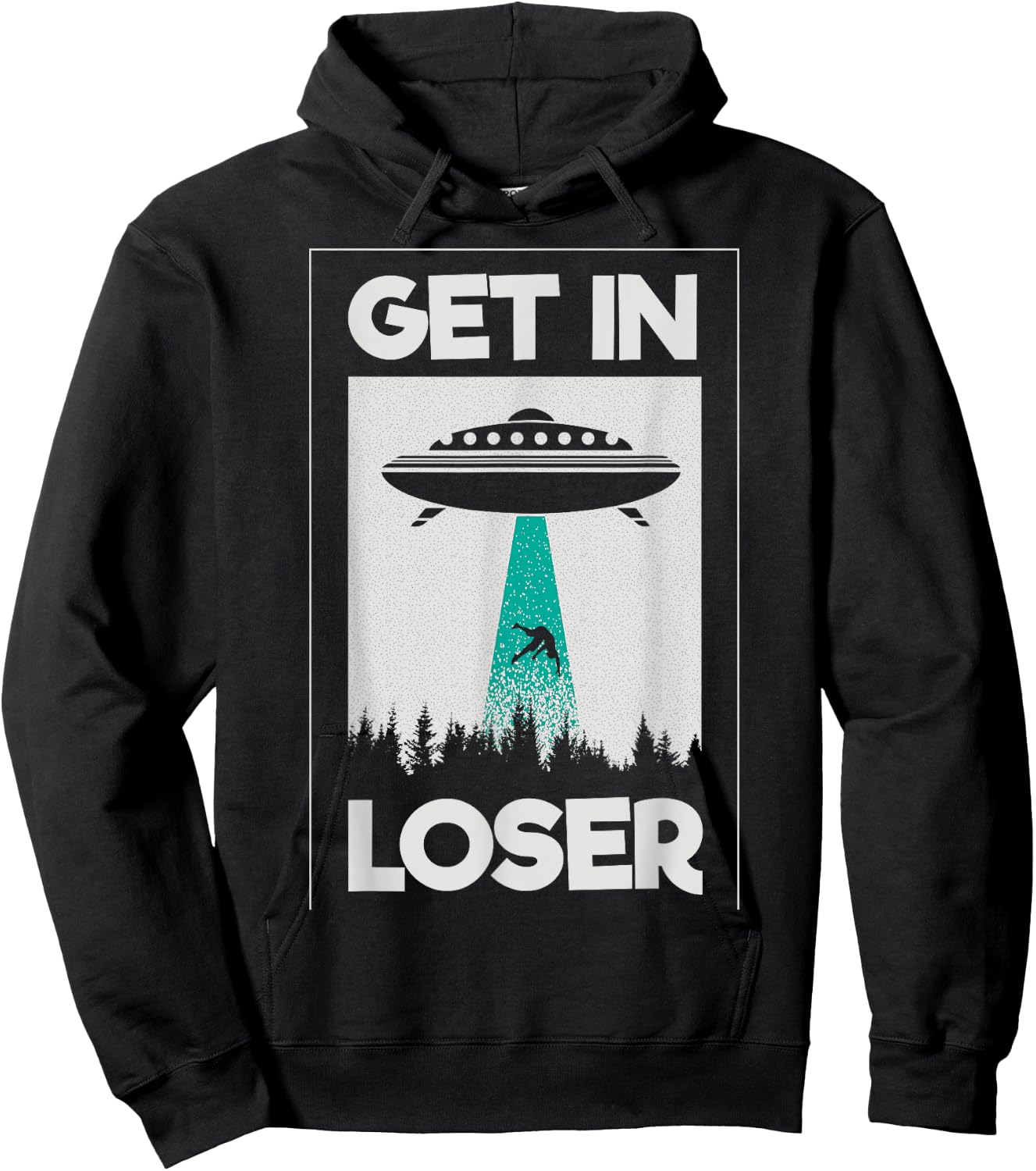 Alien For Extraterrestrial Life Enthusiasts Hoodie - Hoodie | Black