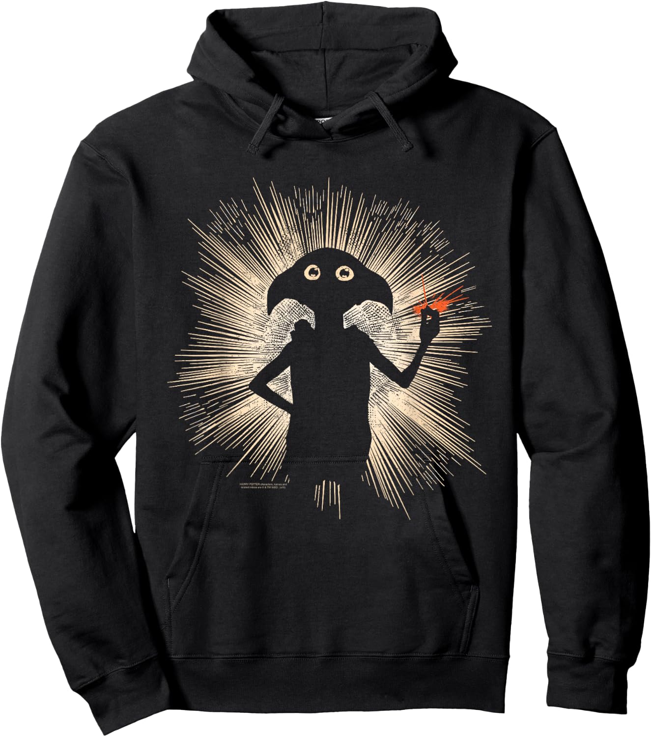 Harry Potter Dobby Snapping Hoodie - Hoodie | Black