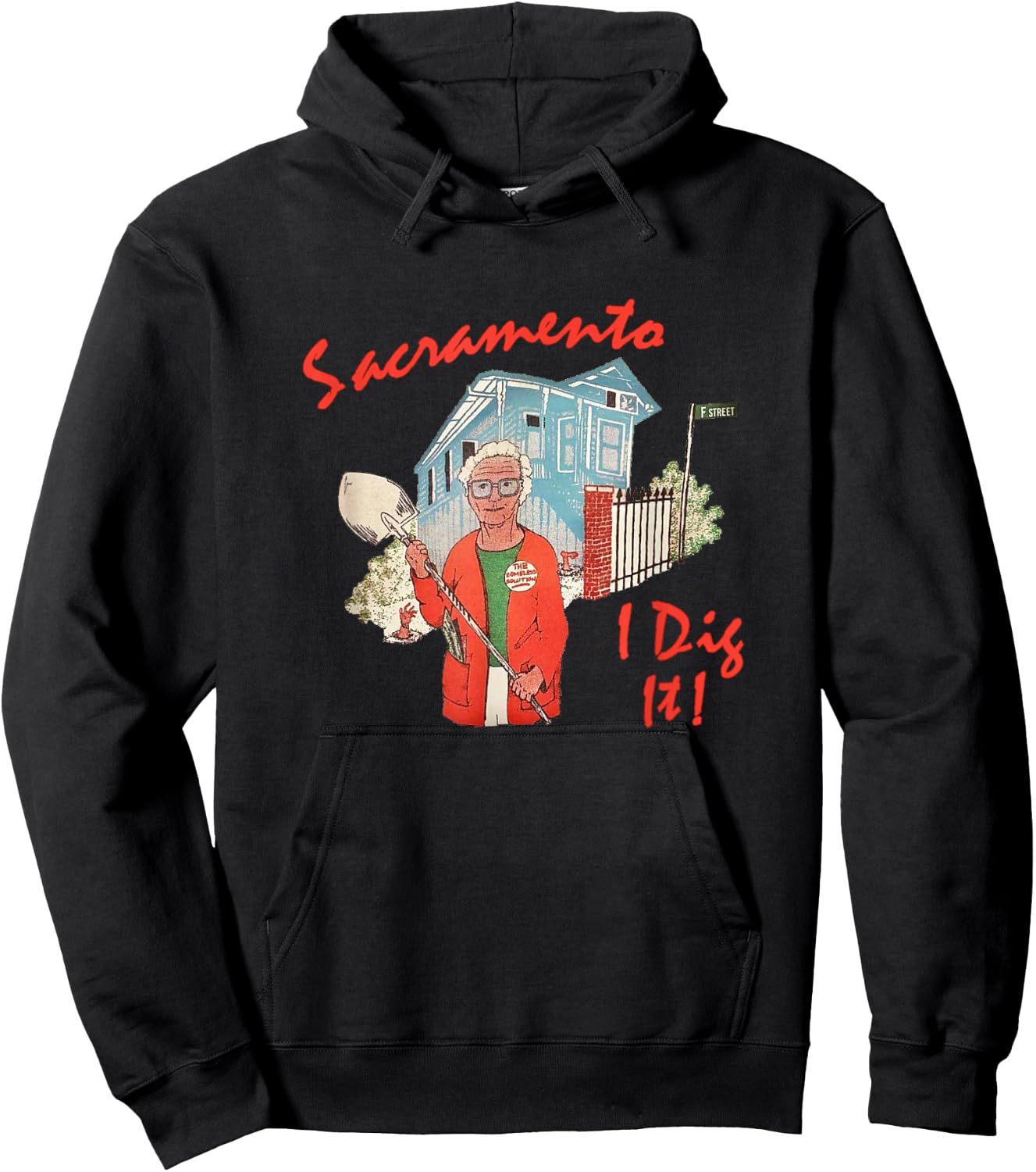 Sacramento "I Dig It" Hoodie - Hoodie | Black