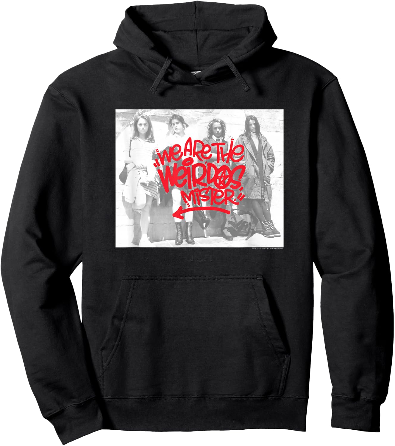 The Craft Weirdos Graffiti 90's Witch Movie Hoodie - Hoodie | Black