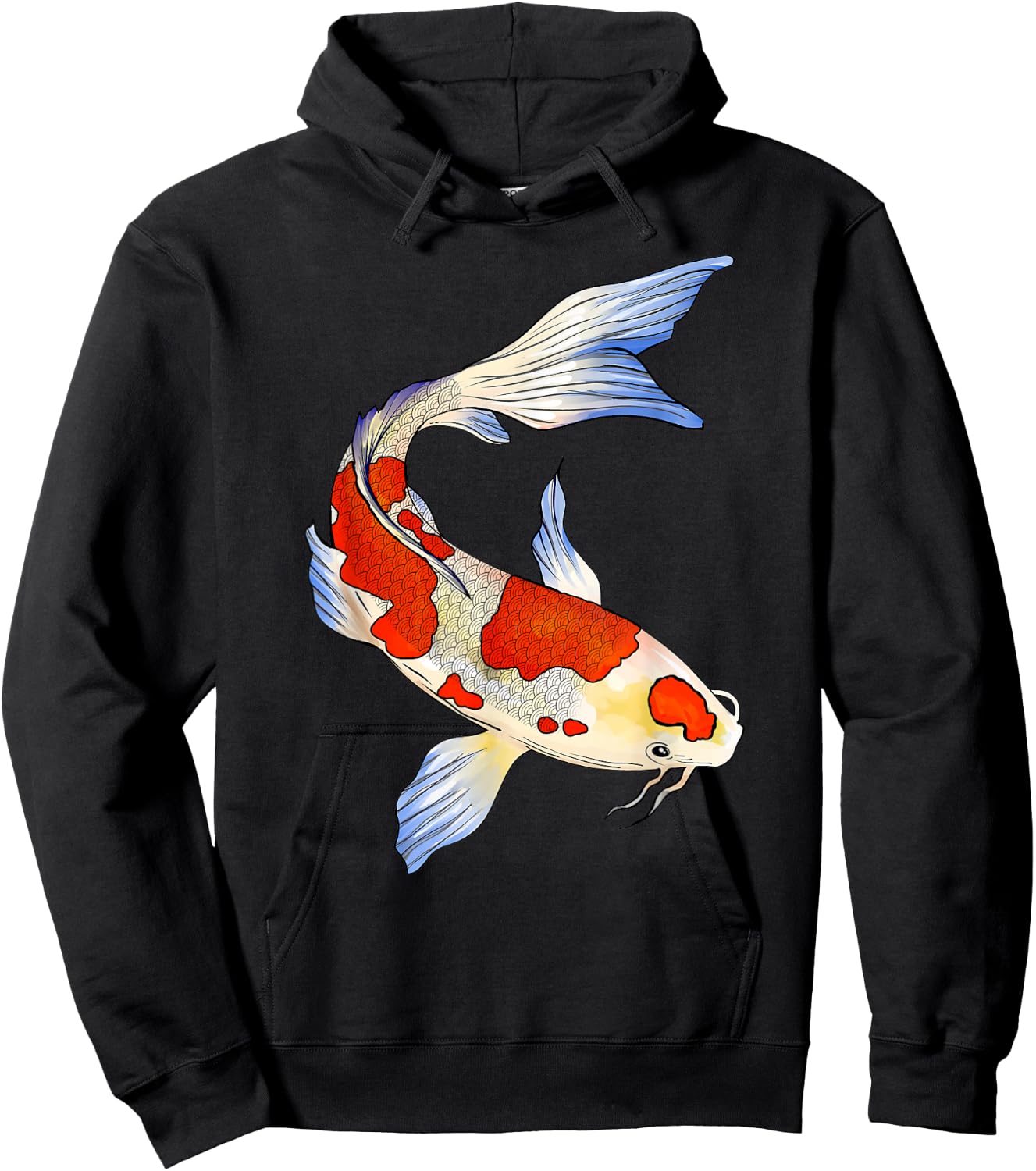 Koi Fish Funny Japanese Chinese Carp Breeder Men Women Gifts Hoodie - Hoodie | Black