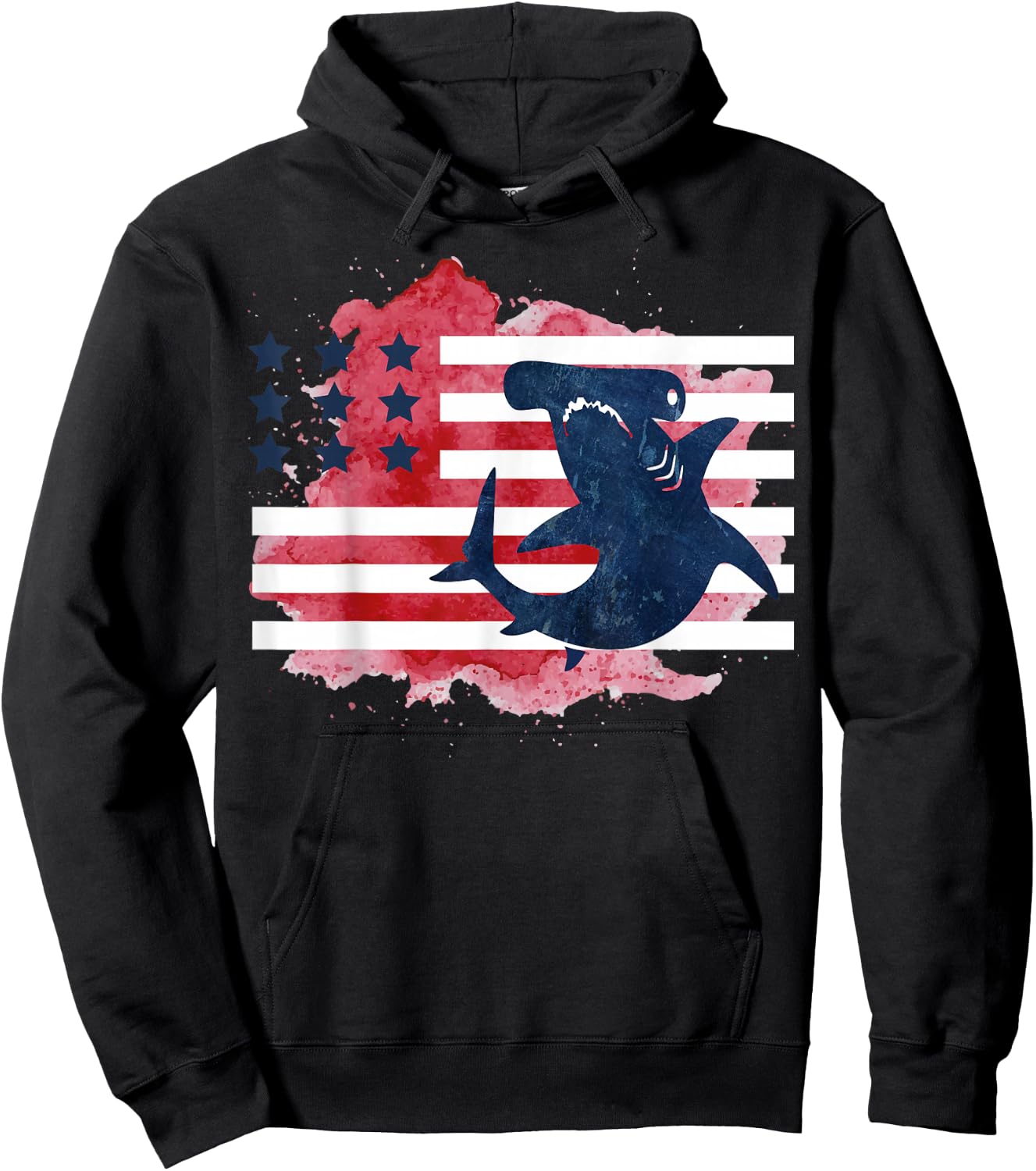 Hammerhead Shark Shirt Underwater Ocean Hammerhead Shark Hoodie - Hoodie | Black