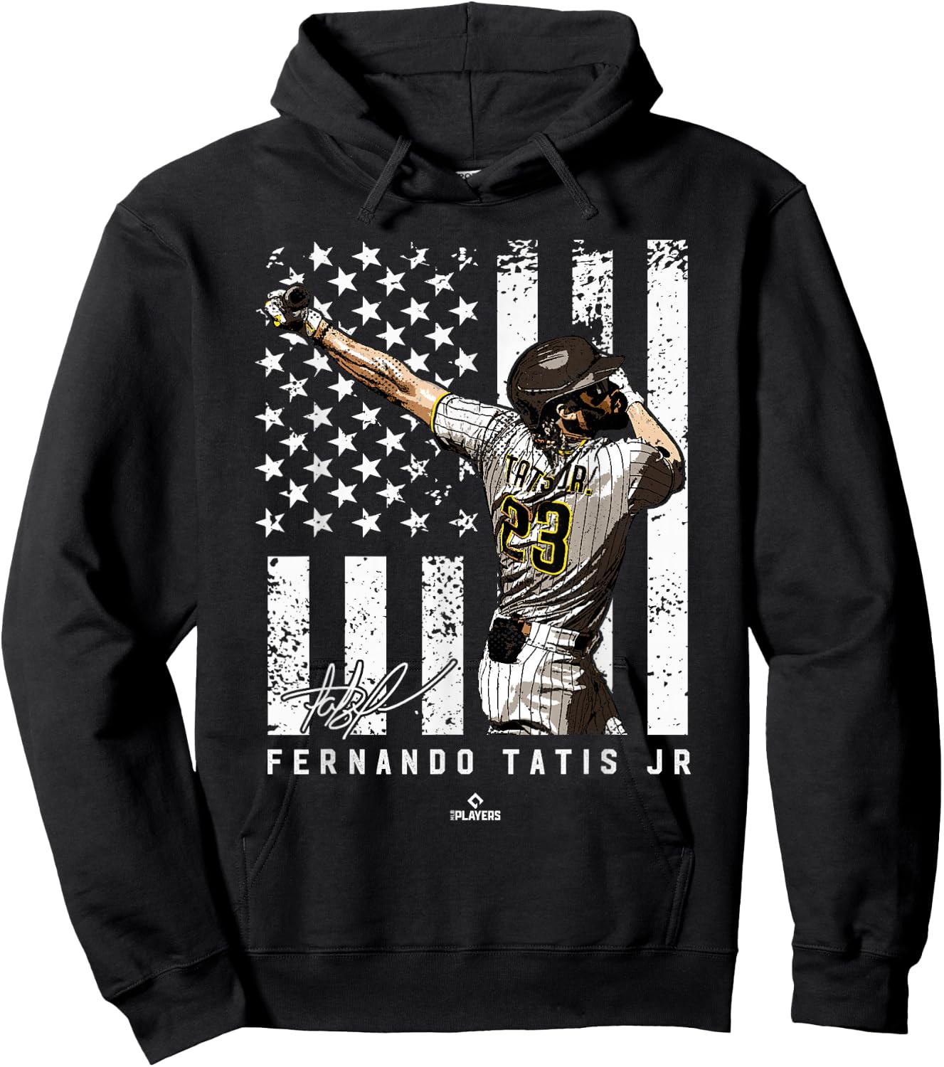 Show Your Pride Fernando Tatis Jr San Diego MLBPA Hoodie - Hoodie | Black