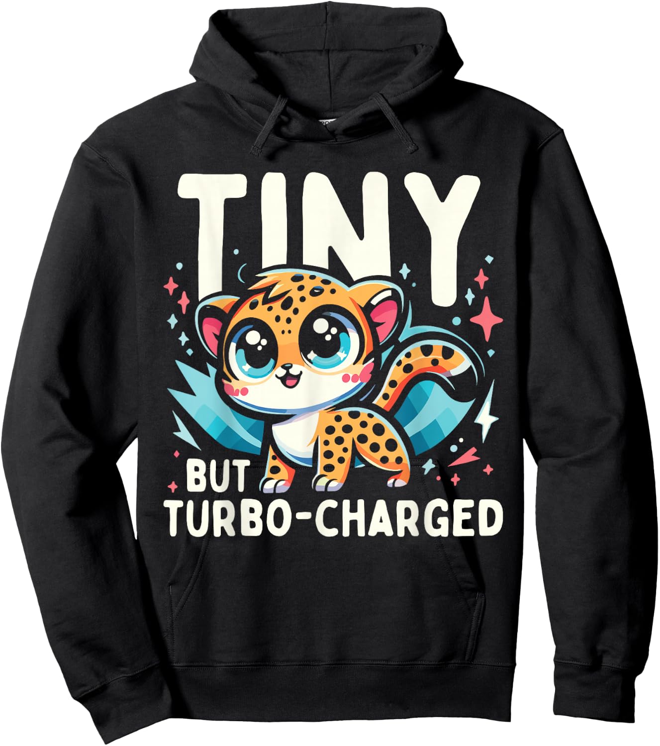 Wildlife Safari Leopard Cheetah Wild Cat Hoodie - Hoodie | Black