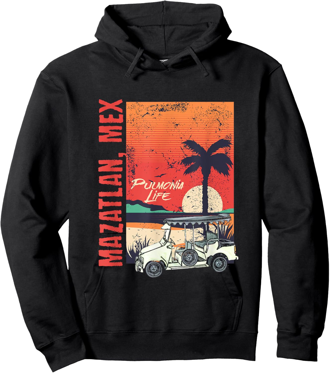 Mazatlan Mexico Sinaloa Pulmonia Vacation Cruise Souvenir Hoodie - Hoodie | Black