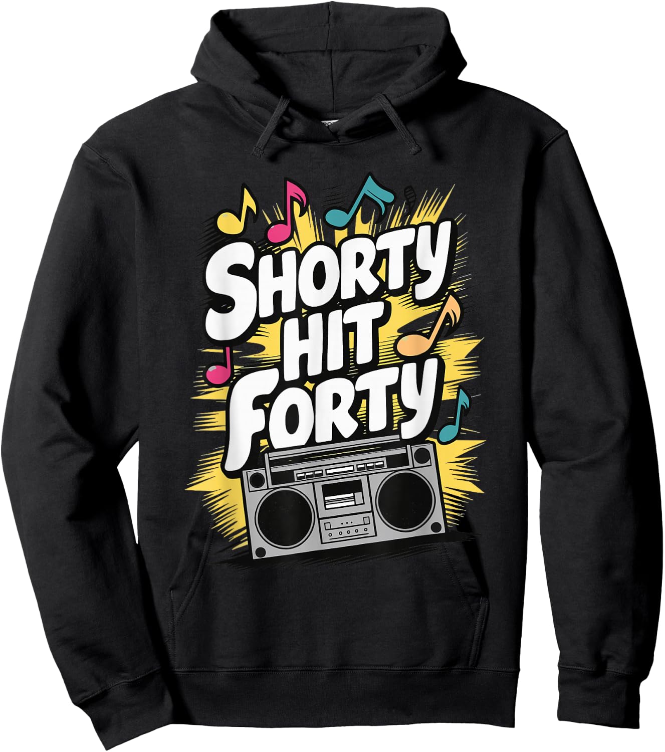 Shorty Hit Forty Hoodie - Hoodie | Black
