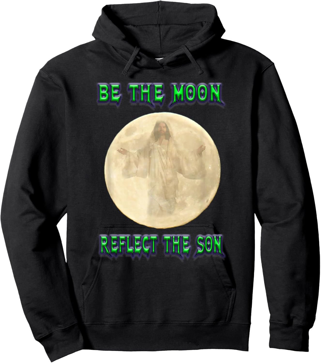 Be the Moon reflect the Son Hoodie - Hoodie | Black