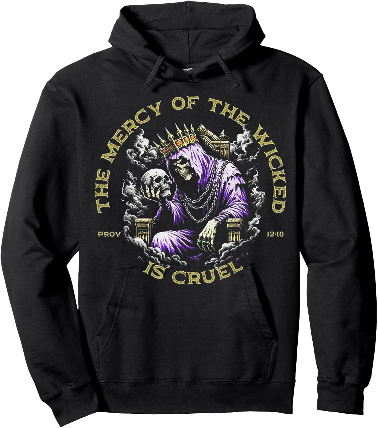The Mercy Of The Wicked Is Cruel Hoodie - Hoodie | Black
