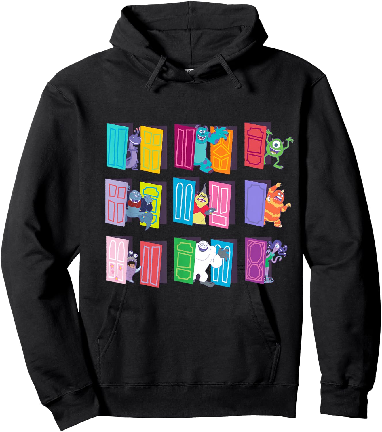 Disney and Pixar’s Monsters, Inc. Doors Hoodie - Hoodie | Black