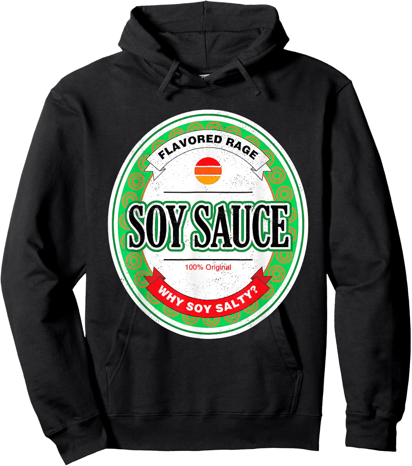 Soy Sauce Funny Sushi Matching Group Halloween Costume Hoodie - Hoodie | Black
