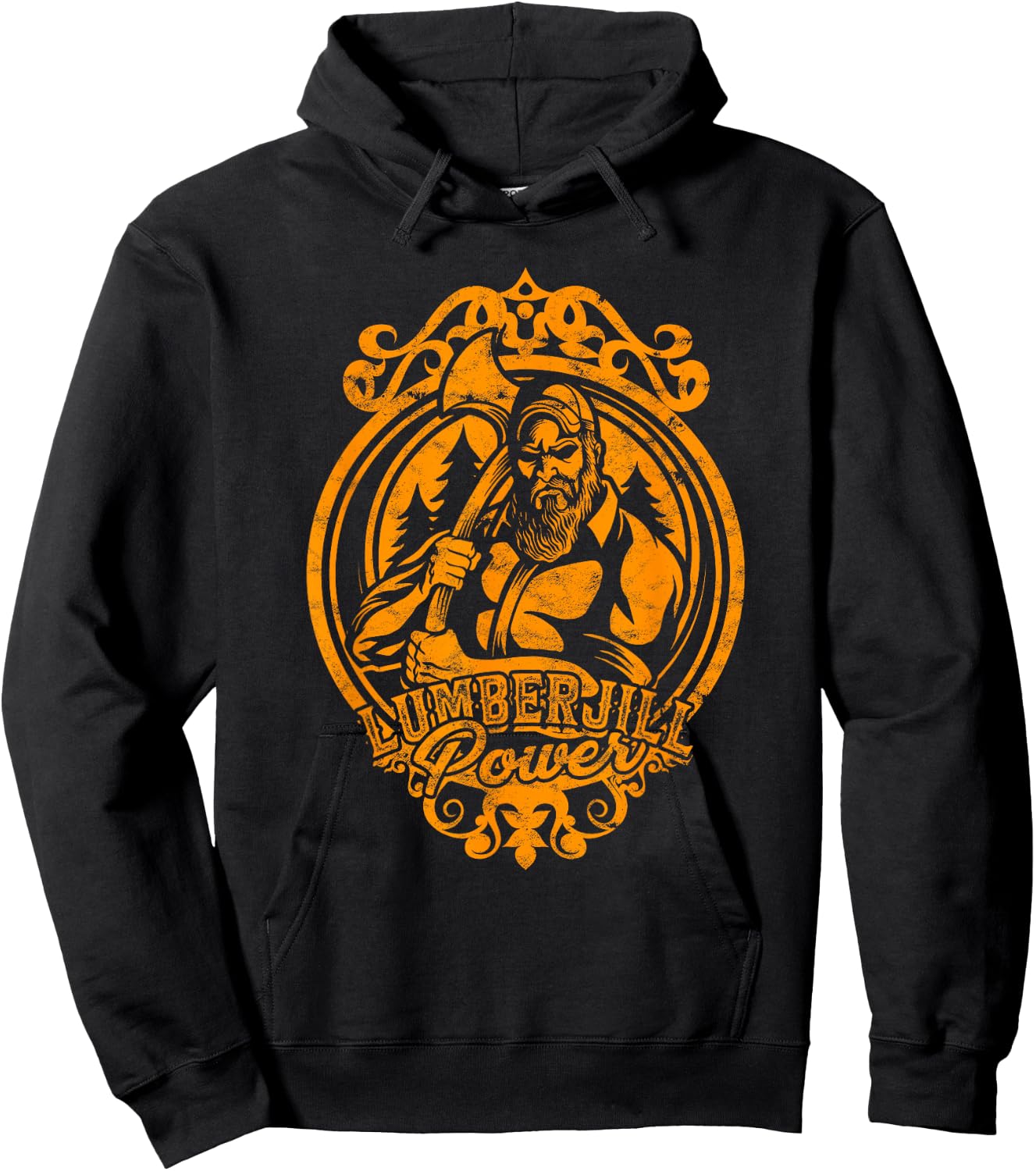 Lumberjack Lumberjill Power Hoodie - Hoodie | Black