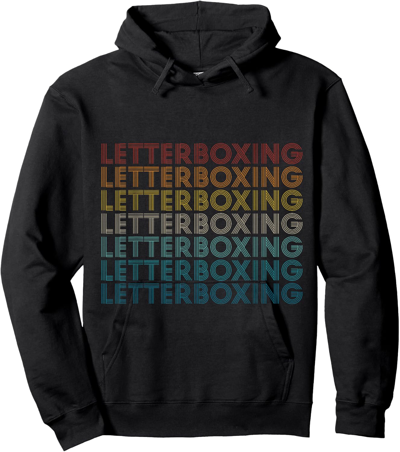 Letterboxing | Letterboxing Hoodie - Hoodie | Black