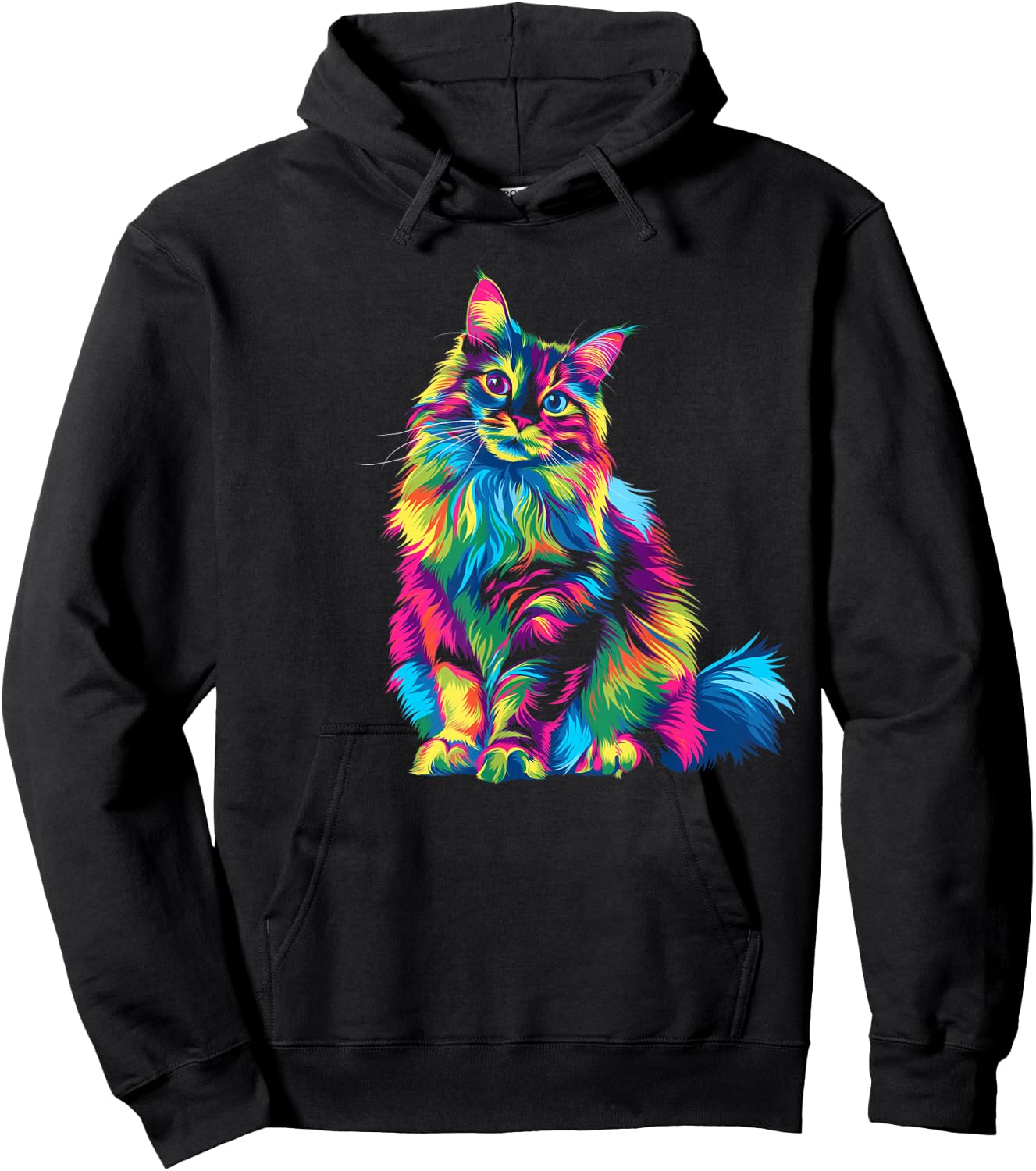 Ragdoll Cat Popart Hoodie - Hoodie | Black