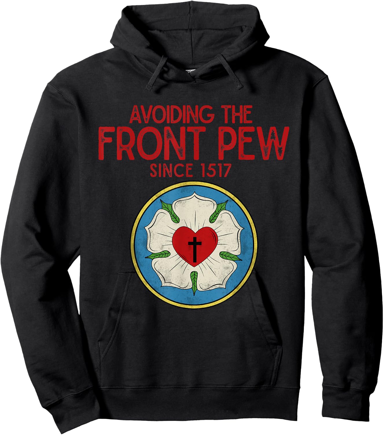 Lutheran Funny Humble 95 Theses Martin Luther Reformation Hoodie - Hoodie | Black