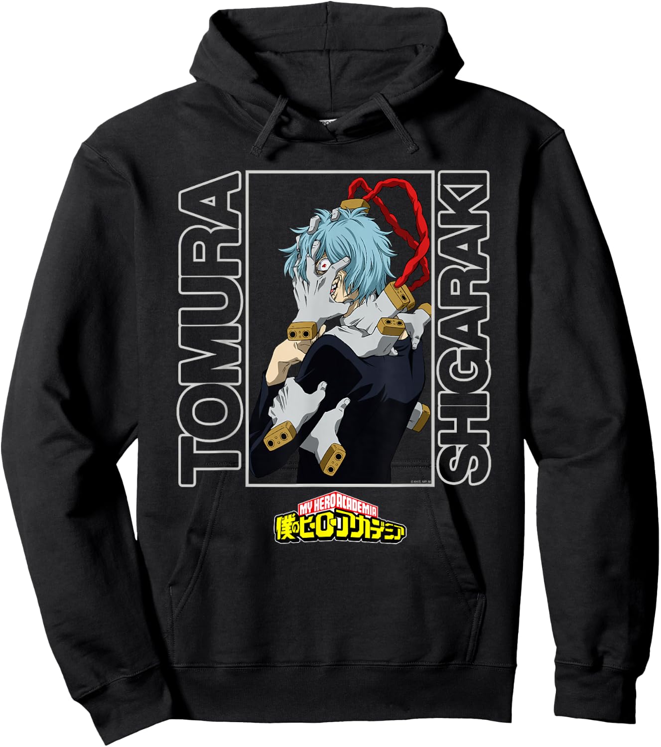 My Hero Academia Tomura Shigaraki Anime Hoodie - Hoodie | Black