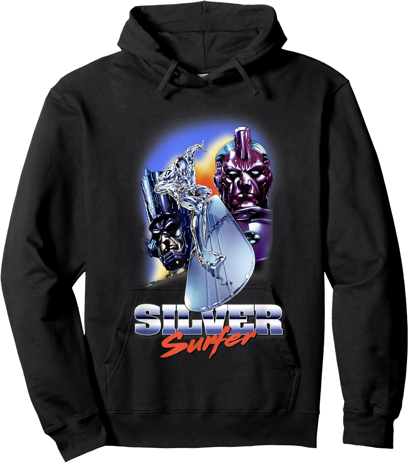 Marvel Comics Silver Surfer Power Cosmic Hoodie - Hoodie | Black