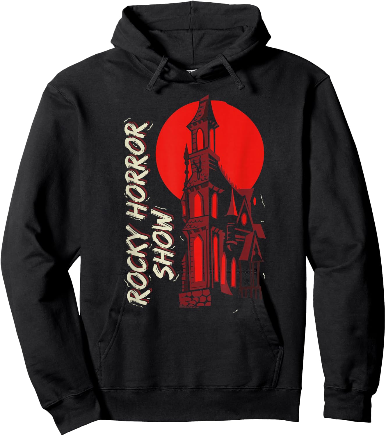 Rocky Horror Show Castle Silhouette Hoodie - Hoodie | Black