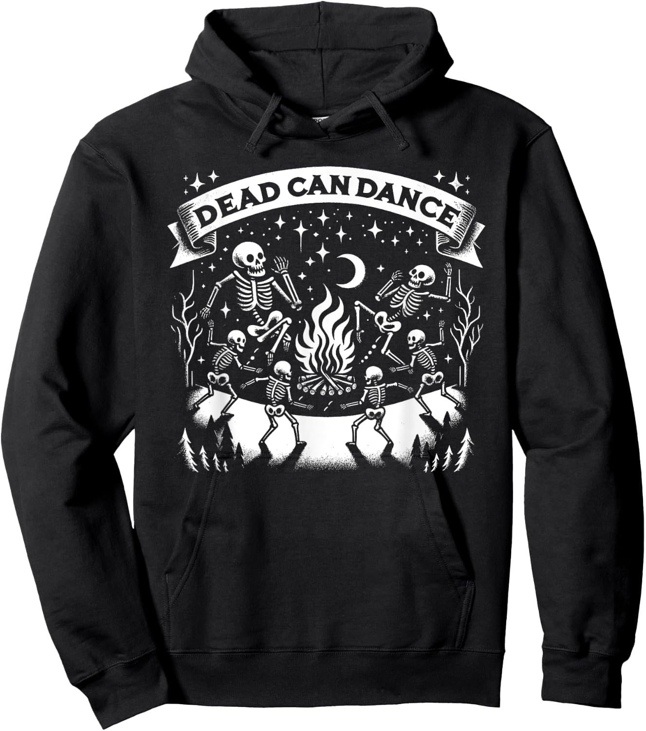 Dark Humor Sayings Dead Can Dance Gothic Enthusiasts Hoodie - Hoodie | Black