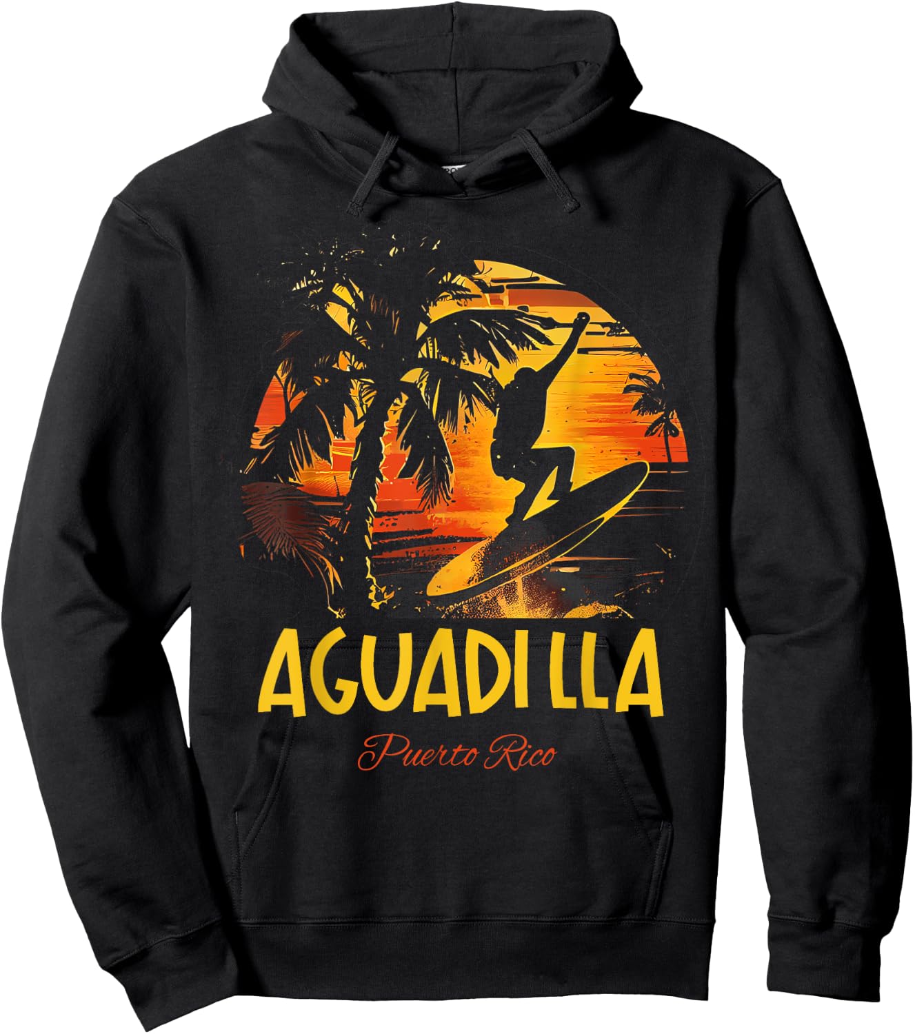 Aguadilla Puerto Rico Hoodie - Hoodie | Black