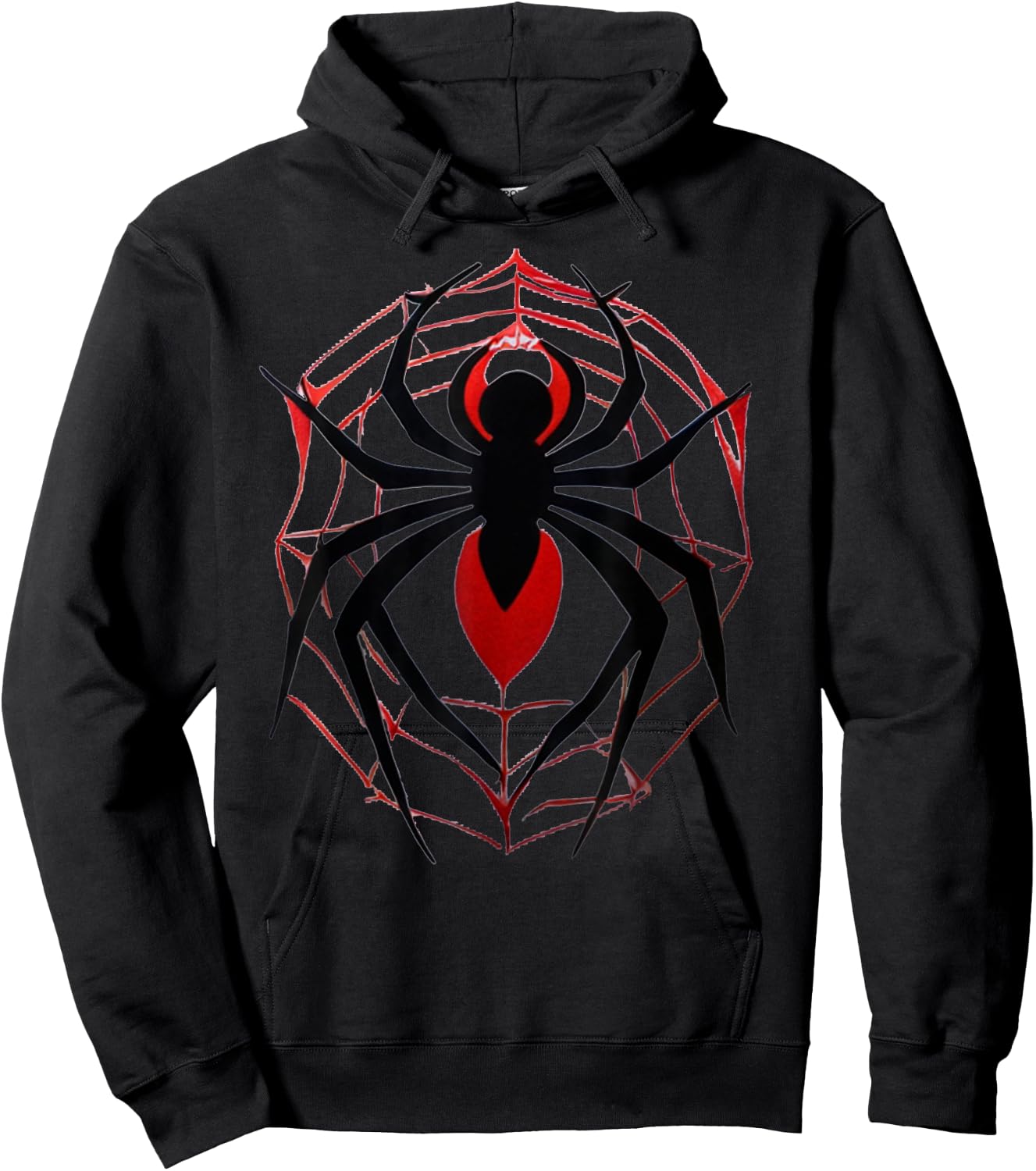 Spider Vintage Pig Spider Web Black Widow Spider Super Hero Hoodie - Hoodie | Black