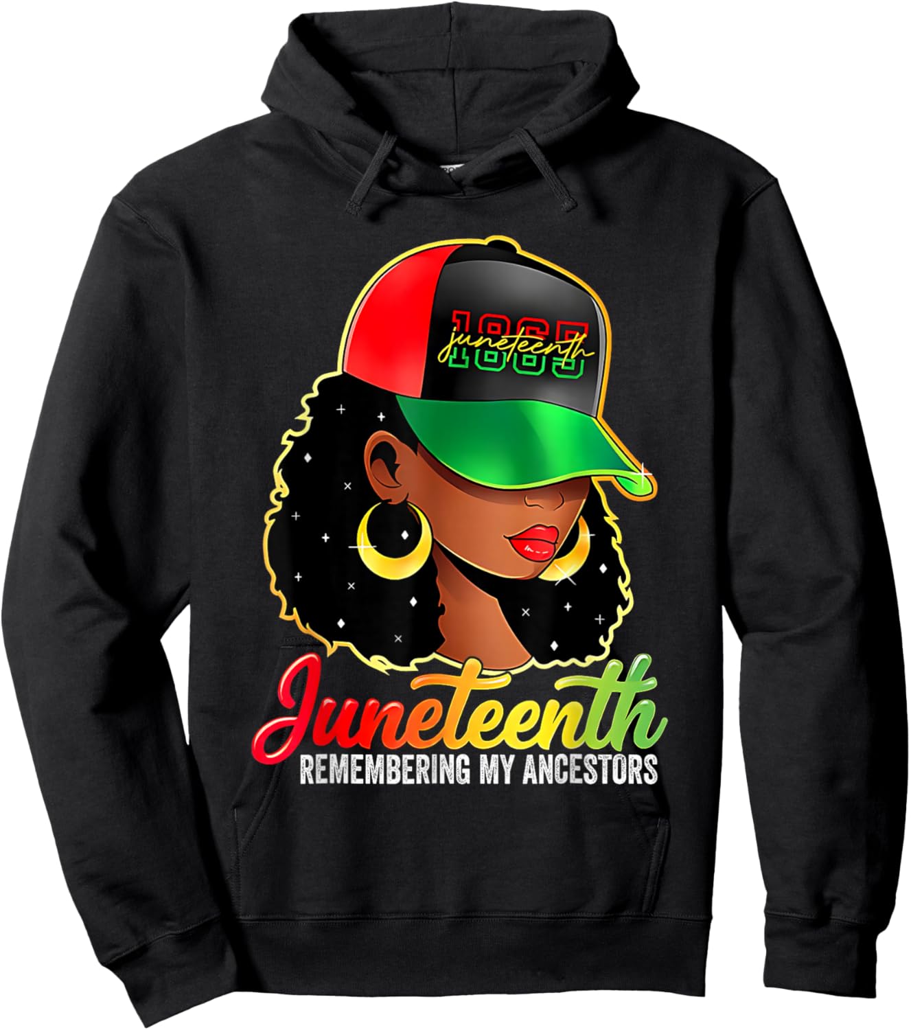 Juneteenth Remembering My Ancestors Black Women Juneteenth Hoodie - Hoodie | Black