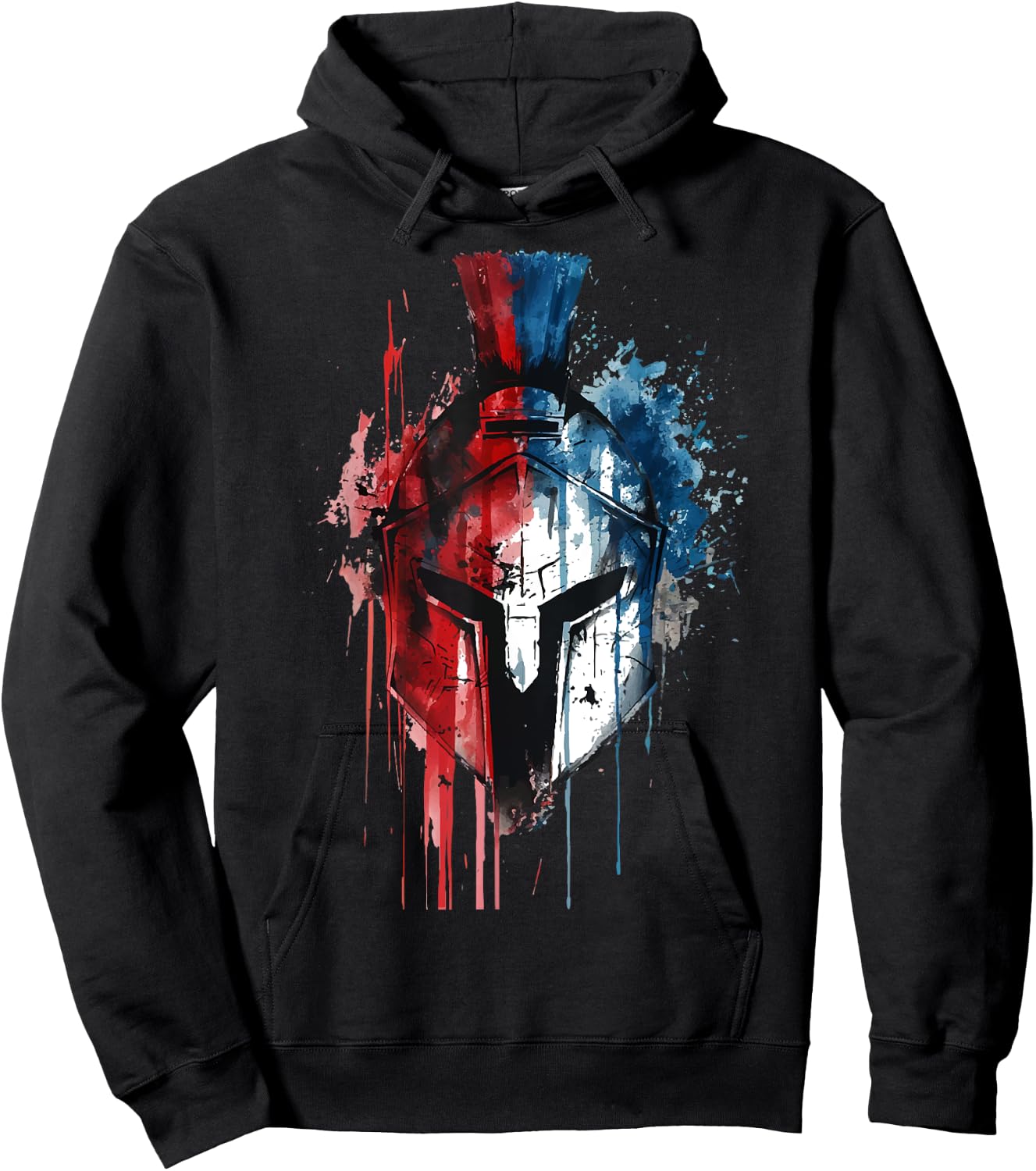 Sparta Spartan Fighter Helmet Greeks Leonidas Sparta Hoodie - Hoodie | Black