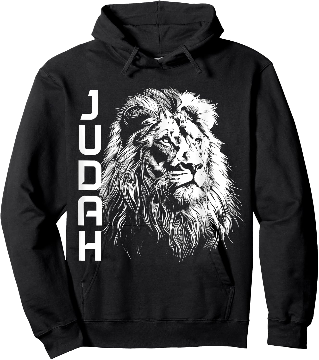Lion Of Judah Hebrew Israelite Christian Jewish African YHWH Hoodie - Hoodie | Black